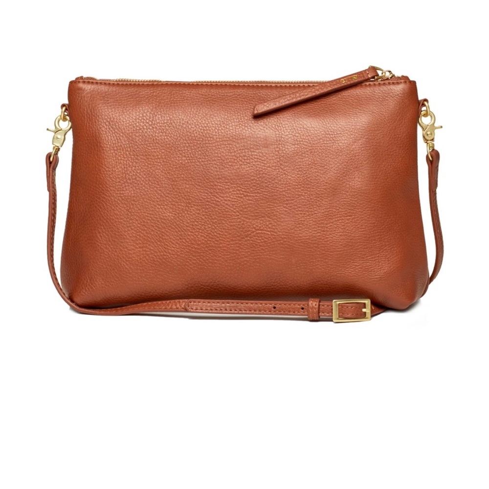 Leader Bag Co. Leather Clutch